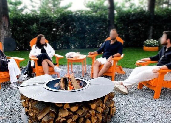 bahçe ateş çukuru